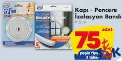 BOSS TAPE KAPI-PENCERE İZOLASYON BANDI 5 M fiyat ve kampanya bilgisi